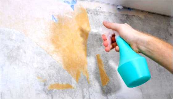 Как очистить стену от обоев и краски