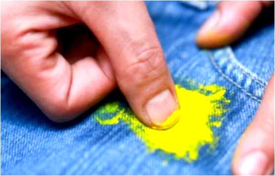 Как удалить краску с помощью растворителя