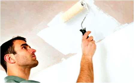Нужно ли грунтовать окрашенный потолок перед покраской